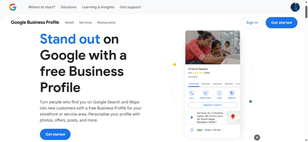 Google My Business Optimization